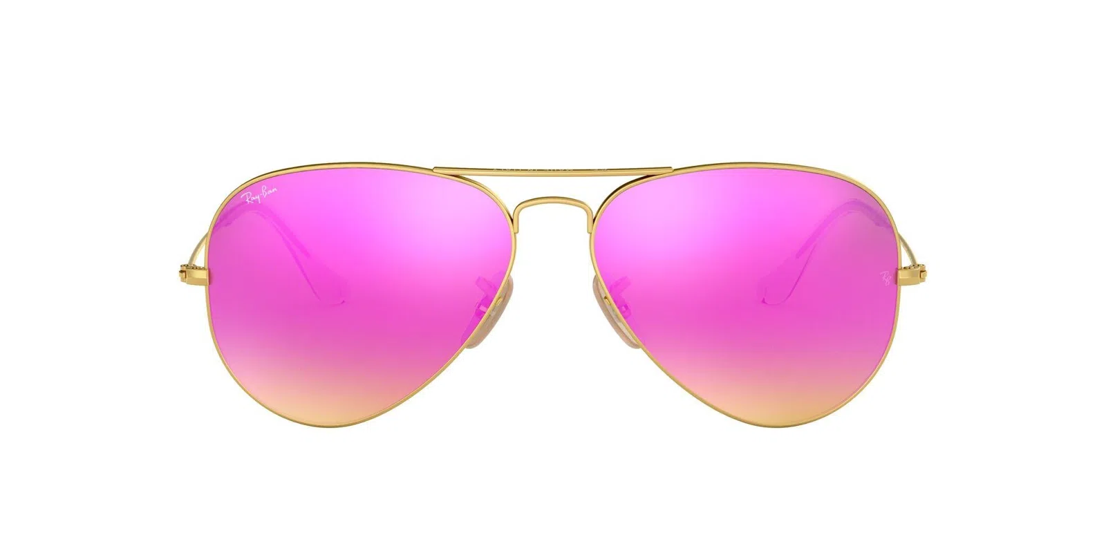 Ray Ban RB 3025 Aviator Large Metal Sunglasses - Medium - 58mm - Silver - view 51